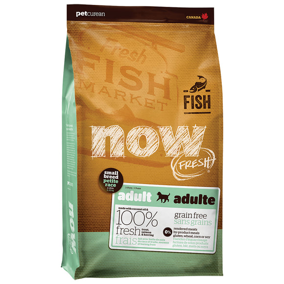 NOW FRESH Small Breed Grain Free Fish Adult Recipe - 25 lbs - Naturally Urban Pet Food Shipping
