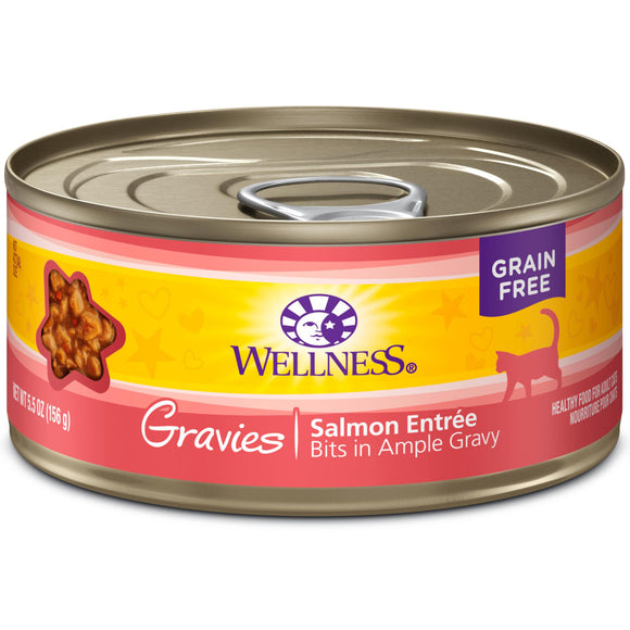 Wellness Complete Health Salmon Entre Gravies pack 12 x 5.5 oz cans