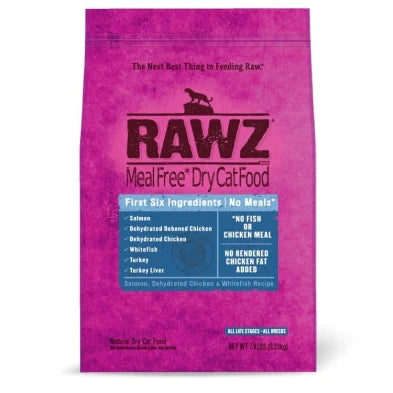 RAWZ Grain Free Salmon, Chicken & Whitefish Recipe for Cats - 3.5 kg.