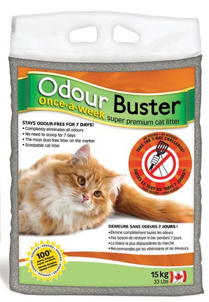 Odour Buster Organic Litter 14 KG. - Pet Food Online by Naturally Urban