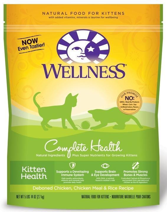 Wellness Complete Health Kitten Health 5lbs 14 ounces - Pet Food Online by Naturally Urban
