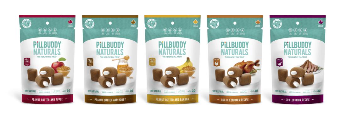 Pill Buddy a natural treat to with a pocket to put a pill in it