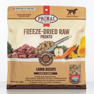 Primal Dog Pronto Freeze-Dried Lamb