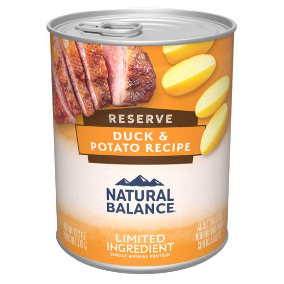 Natural Balance L.I.D. Duck & Potato Dog Formula 12 x 13 oz. cans