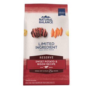 Natural Balance Limited Ingredients Diets' Sweet Potato & Bison Dry Dog Formula