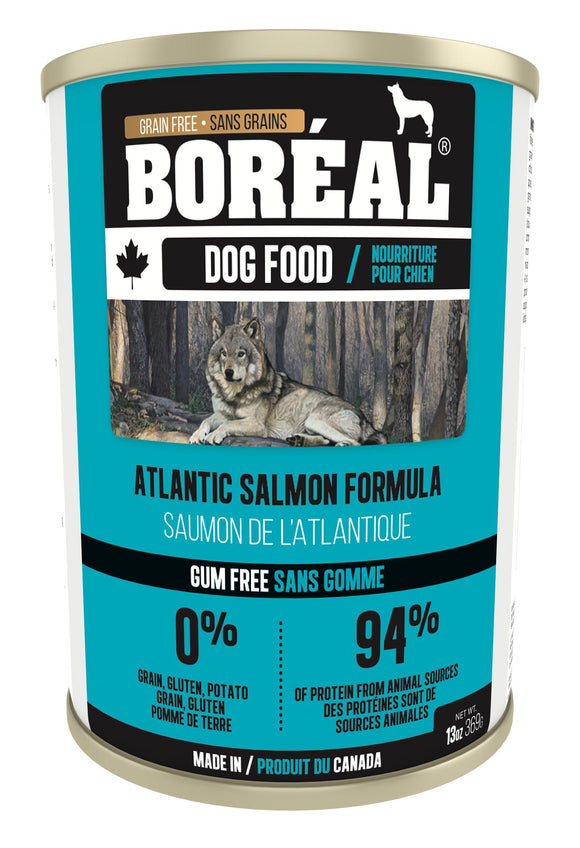 BORÉAL CANADIAN Atlantic Salmon FORMULA for Dogs 12 x 13.2 oz cans