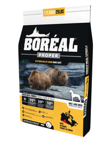 BORÉAL PROPER Large Breed Chicken Meal MEAL LOW CARB GRAINS for dogs 25 lbs.