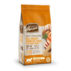 Merrick Classic Real Chicken + Brown Rice and Ancient Grains 25 lbs. bag