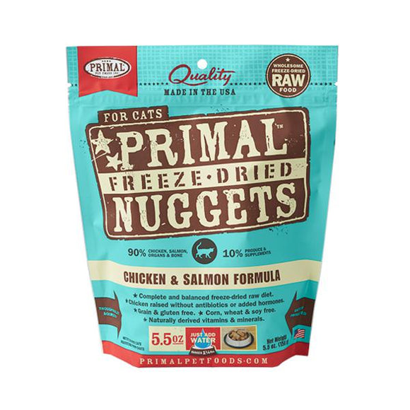 Primal Cat Freeze-Dried Chicken & Salmon Nuggets