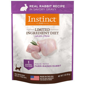 Instinct Cat Limited Ingredient Real Rabbit 24 x 3 oz Pouch