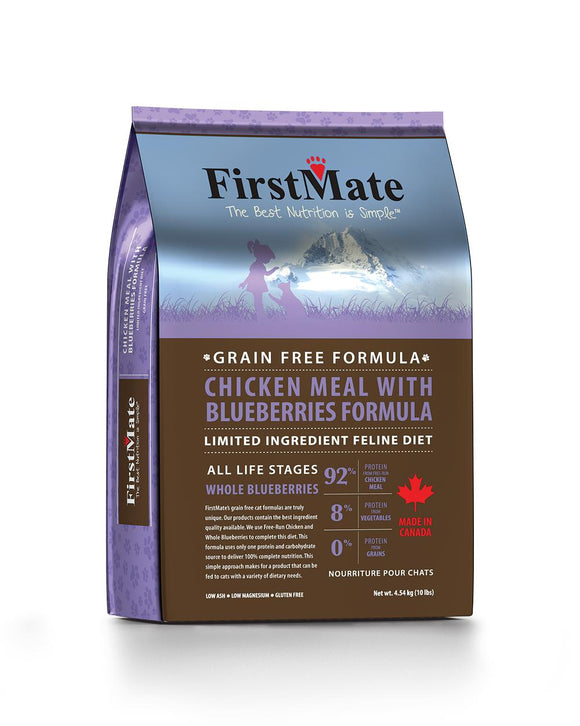 FirstMate's Chicken and Blueberries for Cats10 lbs