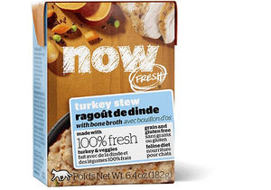 NOW FRESH Grain Free Turkey Stew with Bone Broth 24 x 6.4 oz -