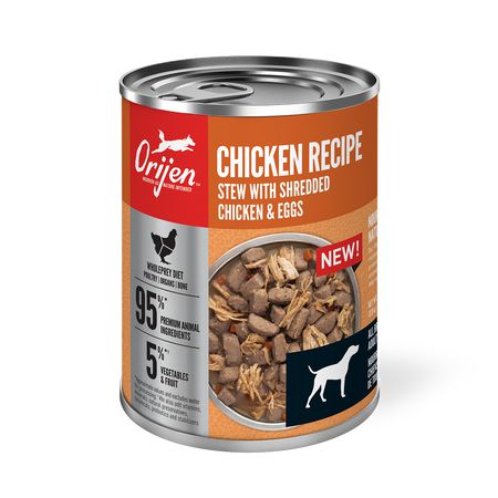 Orijen  Chicken Stew with Shredded Chicken for Dogs 12x 363 gr cans