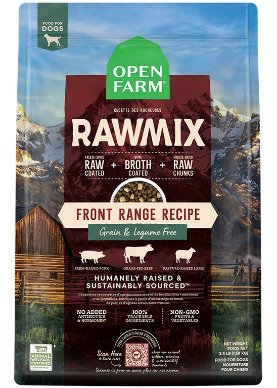 Open Farm RAWMIX Front Range Grain Free Recipe for Dogs