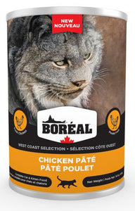Boreal West Coast Selections Chicken Pate for CATS 12 x 400g cans