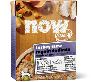 Now Fresh Grain Free Turkey Stew with Bone Broth 12 x 12.5oz Tetra Pak cartons