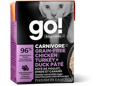 GO! Carnivore Chicken Turkey & Duck 24/6.4OZ
