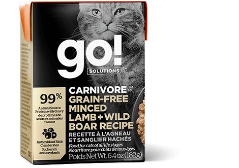 GO! Carnivore Minced Lamb & Boar 24/6.4OZ