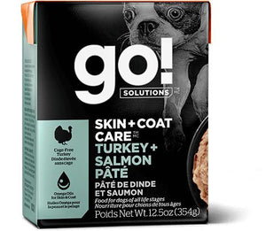 GO! Skin & Coat Turkey & Salmon Pate 12/12.5OZ