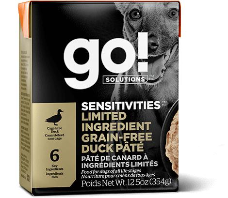 GO! SENSITIVITIES Duck Pate 12/12.5OZ - Pet Food Online by Naturally Urban