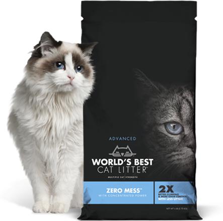 World's Best Cat Litter' Advanced Zero Mess 24 lbs.
