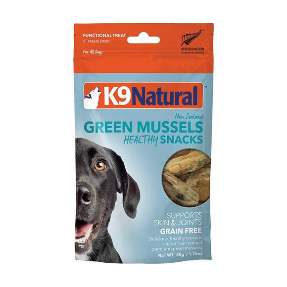 K9 Natural - Green Lip Mussel Treats - Freeze Dried