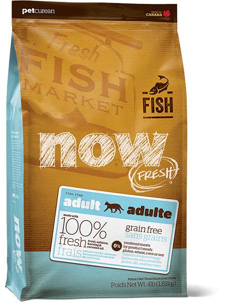 Now Fresh - Grain Free Fish Recipe for Adults 16 lbs. - Pet Food Online by Naturally Urban