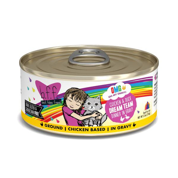 Weruva BFF - Chicken & Duck Dream Team 8 x 5.5 oz Cans (Min 2 case purchase or with another item)