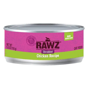 RAWZ Cat Shredded Chicken 24/5.5 oz. - Pet Food Online by Naturally Urban