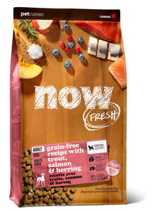Now Fresh Grain-Free Salmon & Herring for Adult Dog Recipe 22 lbs. - Pet Food Online by Naturally Urban