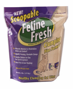 Feline Fresh Natural Pine Cat Litter - Clumping 34 lbs. bag - Pet Food Online by Naturally Urban