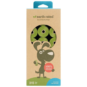 Earth Rated Refill Poop Bags | 21 Rolls 315 Bags