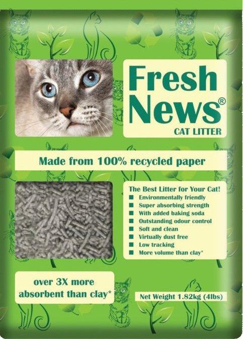 Fresh News Paper Litter 25 lbs. - must be sold with other product. - Pet Food Online by Naturally Urban