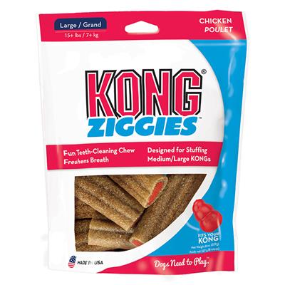 Kong Ziggies Chicken Large 6OZ
