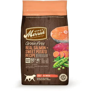 Merrick Grain-Free Salmon & Sweet Potato Dog Food 22 lbs