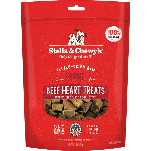 Stella & Chewy's Freeze-Dried Beef Heart Treats 3oz