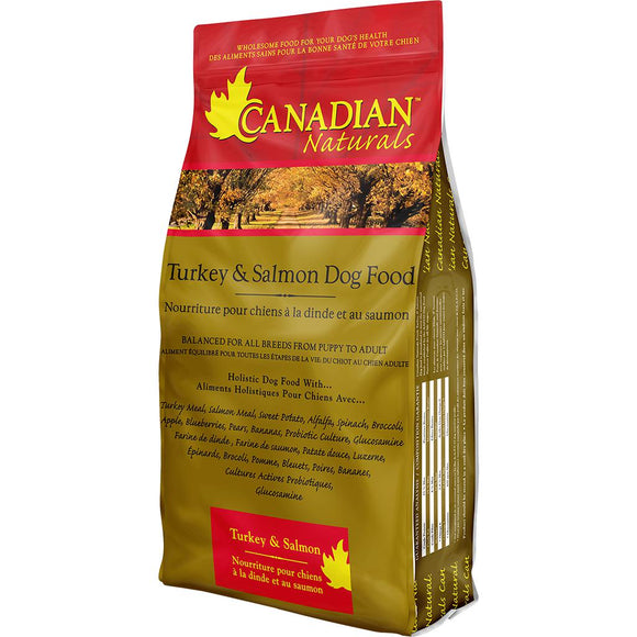 Canadian Naturals Original Turkey & Salmon  for dogs 30LB - Pet Food Online by Naturally Urban