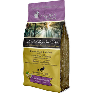 Canadian Naturals Grain Free Venison & Sweet Potato for Dogs 25 LB - Naturally Urban Pet Food Shipping