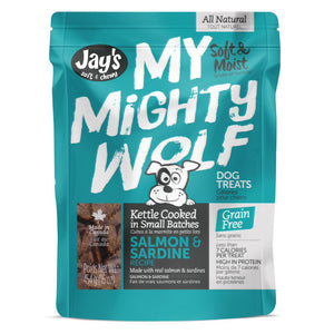 My Mighty Wolf Salmon treats for dogs 454GM