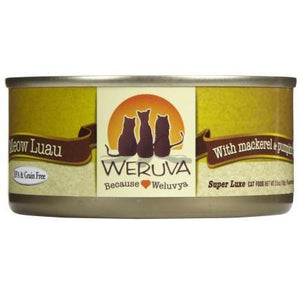 Weruva Meow Luau – With Mackerel and Pumpkin 24 x 5oz Cans - Pet Food Online by Naturally Urban