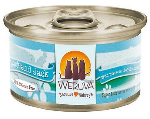 Weruva Mack and Jack – With Mackerel and Grilled Skipjack 24 x 5oz Cans - Pet Food Online by Naturally Urban