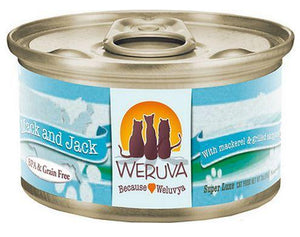 Weruva Mack and Jack ' With Mackerel and Grilled Skipjack 24 x 5oz Cans 