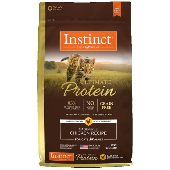 Nature Variety's Instinct Cat Ultimate Protein Chicken 10 lbs