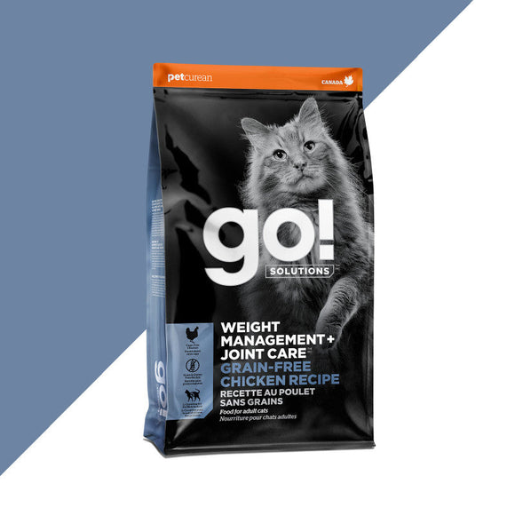 Go! Weight Management + Joint Care Grain-Free Chicken Recipe for Cats