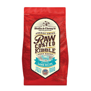 Stella & Chewy's Raw Coated Kibble Cage Free Lamb for dogs 22 lbs. - Naturally Urban Pet Food Shipping