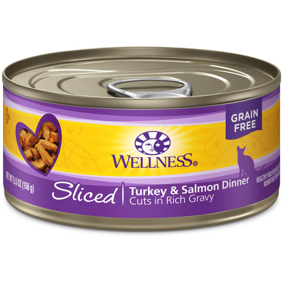 Wellness Complete Health Sliced Turkey & Salmon Dinner 24 x 5.5 oz cans
