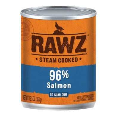 RAWZ 96% Salmon for DOGS 12 x 12.5 oz cans