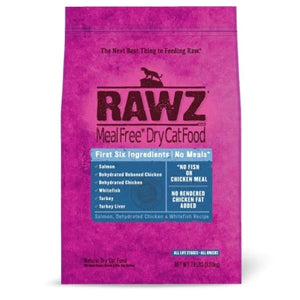 RAWZ Grain Free Salmon, Chicken & Whitefish Recipe for Cats - 3.5 kg.