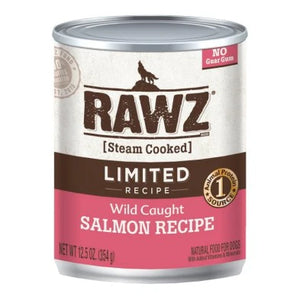 RAWZ LID Salmon Recipe for Dogs 12 x 12.5 oz cans