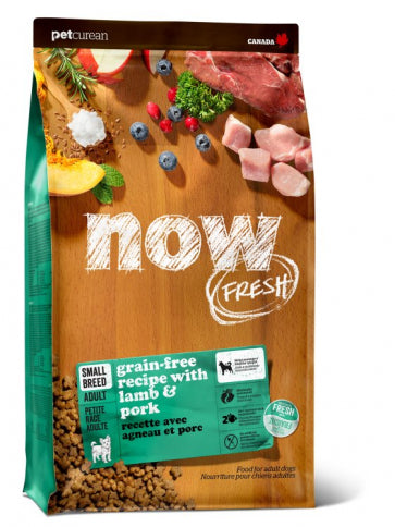 Now Fresh Grain-Free Lamb & Pork Small Breed Adult Dog Recipe 12 Lbs - Pet Food Online by Naturally Urban
